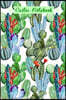 Cactus Notebook: Cactus Journal,120 Blank Lined Page, 6x9 Inches, Watercolor Cactus Flower Design