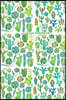 Cactus Notebook: Cactus Journal,120 Blank Lined Page, 6x9 Inches, Watercolor Cactus Flower Design (Volume 3)
