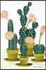 Cactus Notebook: Cactus Journal,120 Blank Lined Page, 6x9 Inches, Cute Cactus Flower Design (Volume 2)