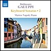 Matteo Napoli 발다사레 갈루피: 건반 소나타 2집 (Baldassare Galuppi: Keyboard Sonatas Vol. 2)
