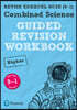 Pearson REVISE Edexcel GCSE Combined Science (Higher) Guided Revision Workbook - for 2027, 2028 exams