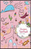 Unicorn Notebook: Grid Line Notebook, Journal, Graph Book, Geometry Drawing Book, Workbook, 100 Pages, 5.5" X 8.5" (Blank Notebook Journ