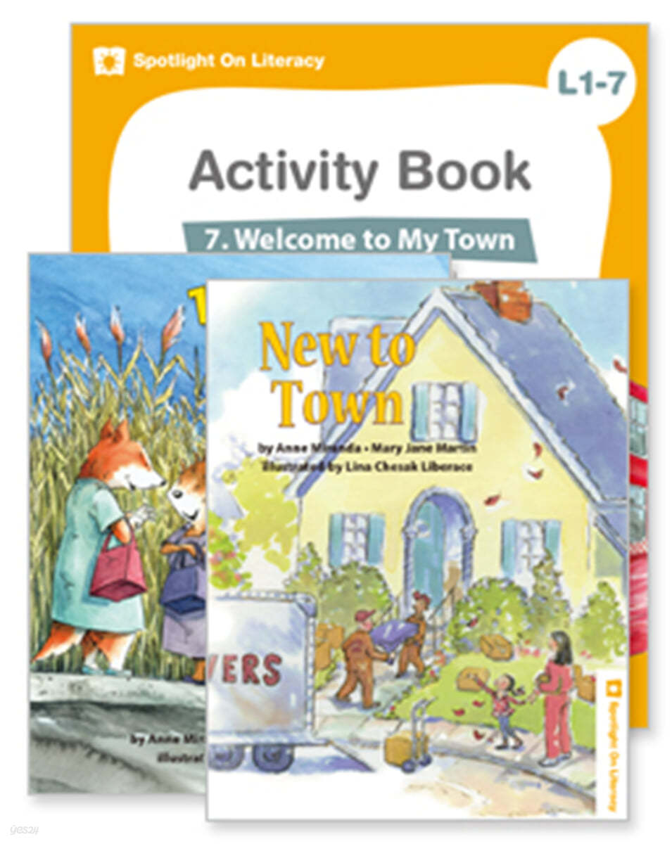 Spotlight On Literacy Level 1-7  Welcome to My Town 세트