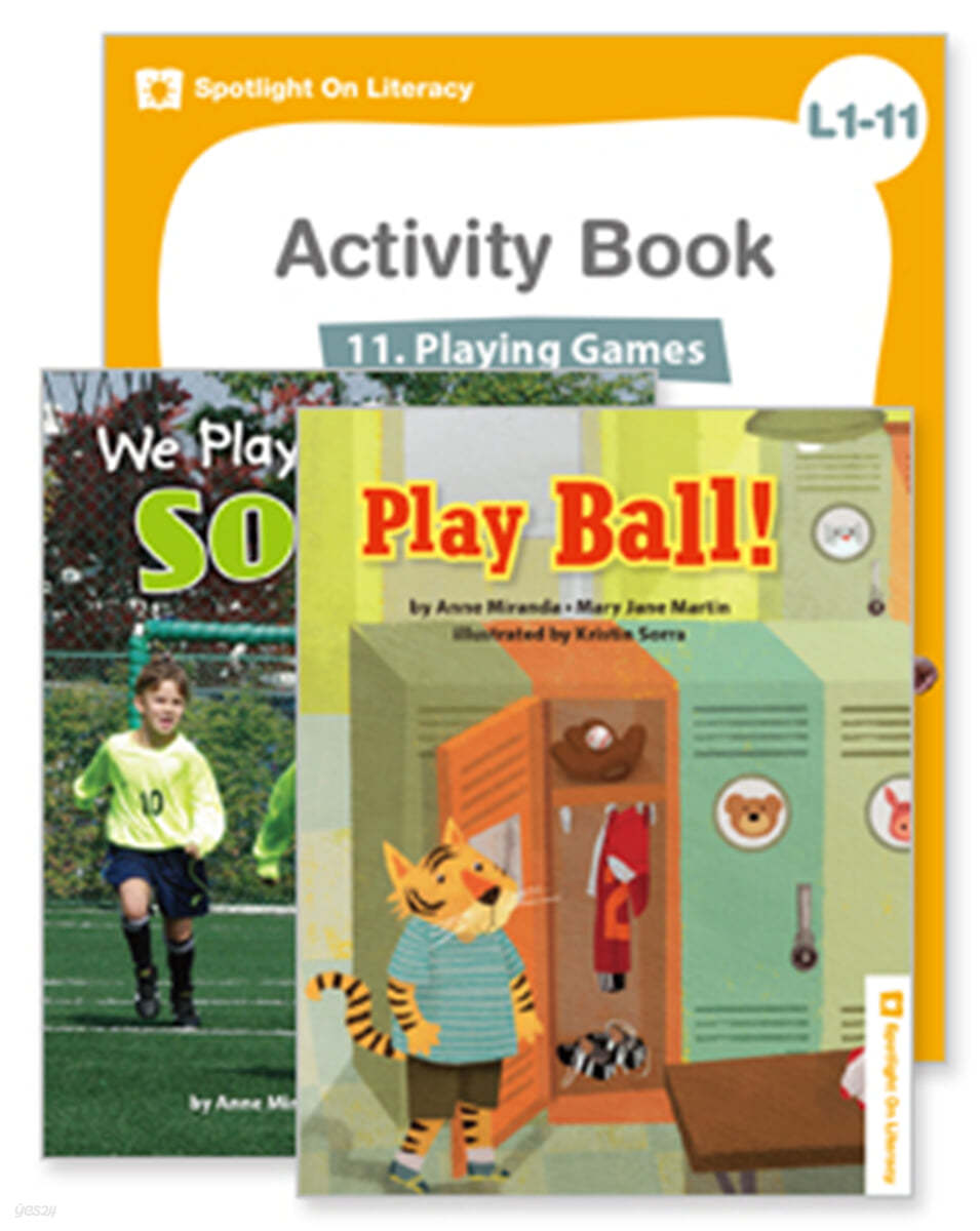 Spotlight On Literacy Level 1-11 Play Games 세트