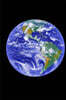 Perfect Earth Globe Blue Marble Space Theme Science Journal: (Notebook, Diary, Blank Book)