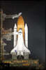 Space Shuttle Launch Platform Night Science Journal: (notebook, Diary, Blank Book)