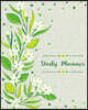 Daily Planner: Hand Drawn Floral Time Management Journal to Do List Planner Daily Task Meals Exercise Notebook Organizer Size 8x10 In