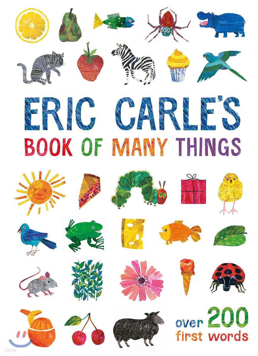 Eric Carle&#39;s Book of Many Things : 에릭칼 그림 단어 사전