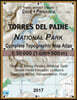 2017 Torres del Paine National Park Complete Topographic Map Atlas 1: 50000 (1cm = 500m) Travel without a Guide Chile Patagonia Trekking, Hiking Route