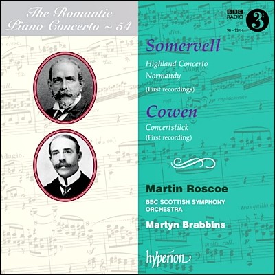 낭만주의 피아노 협주곡 54집 - 코웬 / 소머벨 (The Romantic Piano Concerto 54 - Somervell / Cowen)