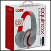 Coby - Coby Cvh-815-Wht Equinox Stereo Headphones W/Mic