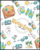 Notebook: Grid Line Notebook, Journal, Graph Book, Geometry Drawing Book, Workbook, 120 Pages, 8" X 10" (Blank Notebook Journal)