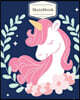 Sketchbook: So cute unicorn: Book: 120 Pages of 8" x 10" Blank Paper for Drawing, Doodling or Sketching (Sketchbooks)