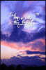 Done Is Better Than Perfect: 6x9 Inch Lined Results Journal/Notebook - Beautiful Sunset, Pink, Blue, Nature, Calligraphy Art with Photography