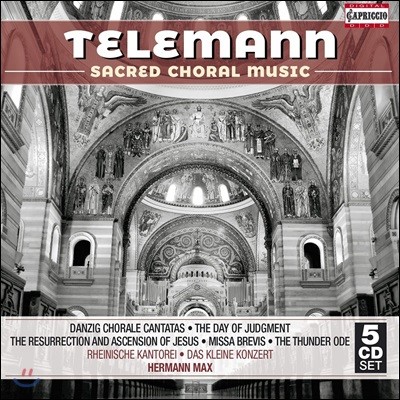 Hermann Max 텔레만: 종교음악 작품집 - 단치히 코랄 칸타타, 심판의 날 외 (Telemann: Sacred Choral Music)