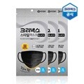 크리넥스 스타일 마스크_블랙 대형 3P x 3팩