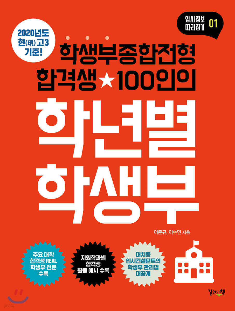 학생부종합전형 합격생 100인의 학년별 학생부