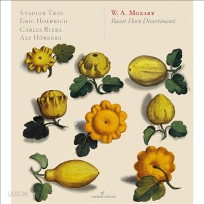 모차르트: 바세트 호른을 위한 디베르티멘토 (Mozart: Mozart: Basset Horn Divertimenti)(CD) - Stadler Trio