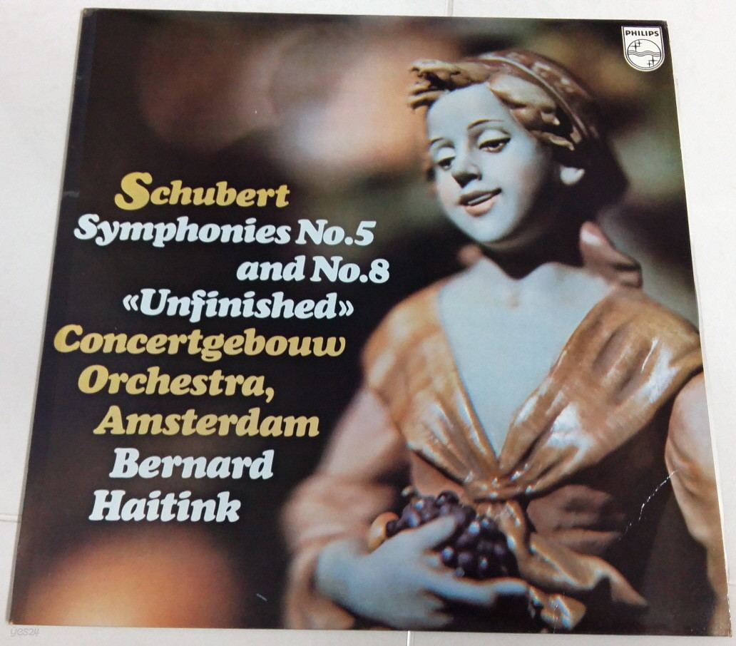 [LP] 슈베르트 - 교향곡 제5번, 제8번 &#39;미완성&#39; / 하이팅크 (Schubert: Symphony No.5, No.8 Unfinished / Bernard Haitink)