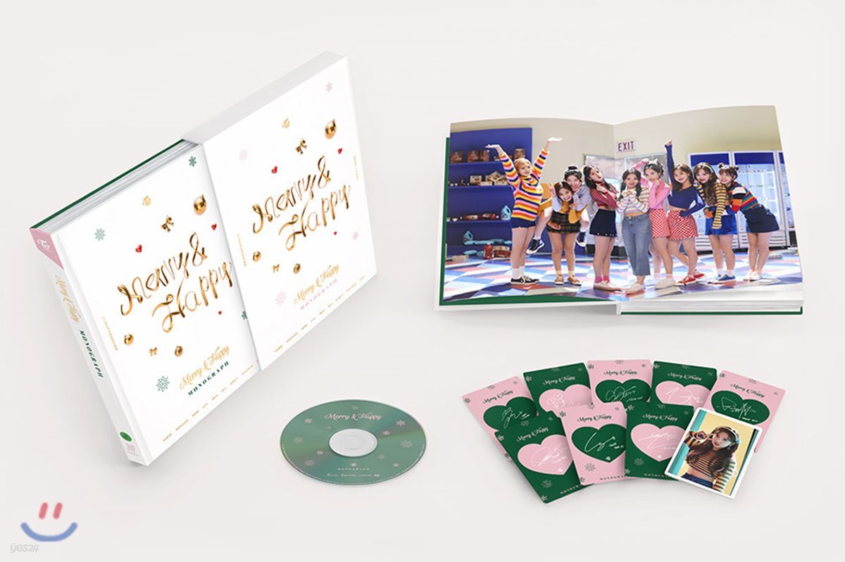 트와이스 (TWICE) - TWICE Merry &amp; Happy Monograph [한정판]