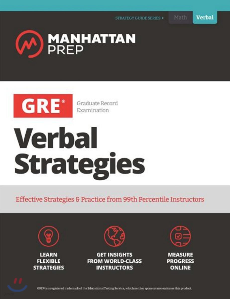 GRE Verbal Strategies: Effective Strategies &amp; Practice from 99th Percentile Instructors