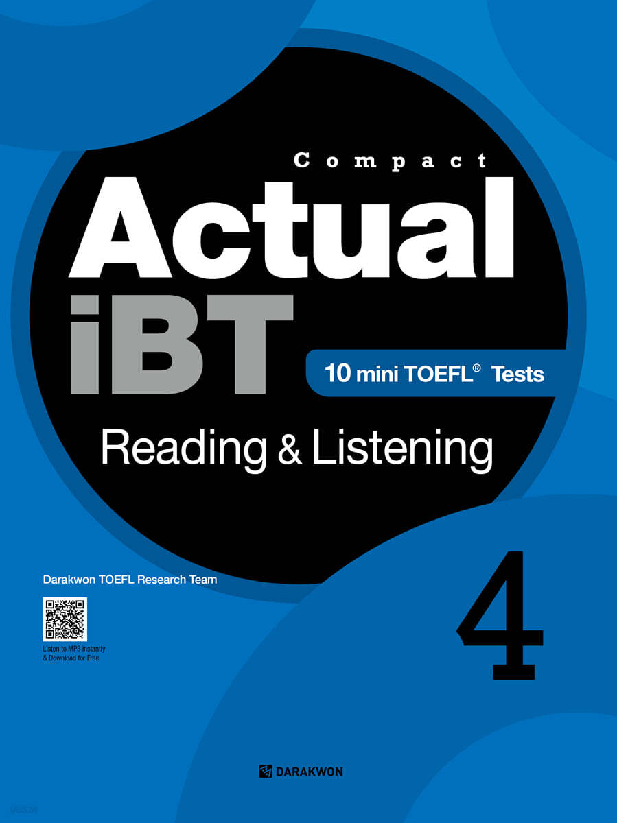 Compact Actual iBT Reading &amp; Listening Book 4