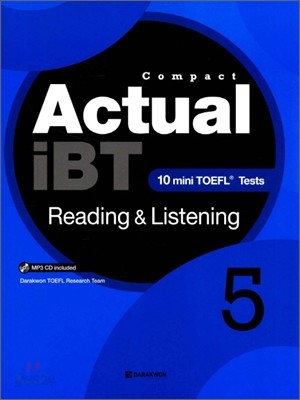 Compact Actual iBT Reading &amp; Listening Book 5