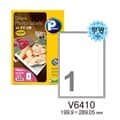 [프린텍] 포토라벨 V6410-20(20매무광)