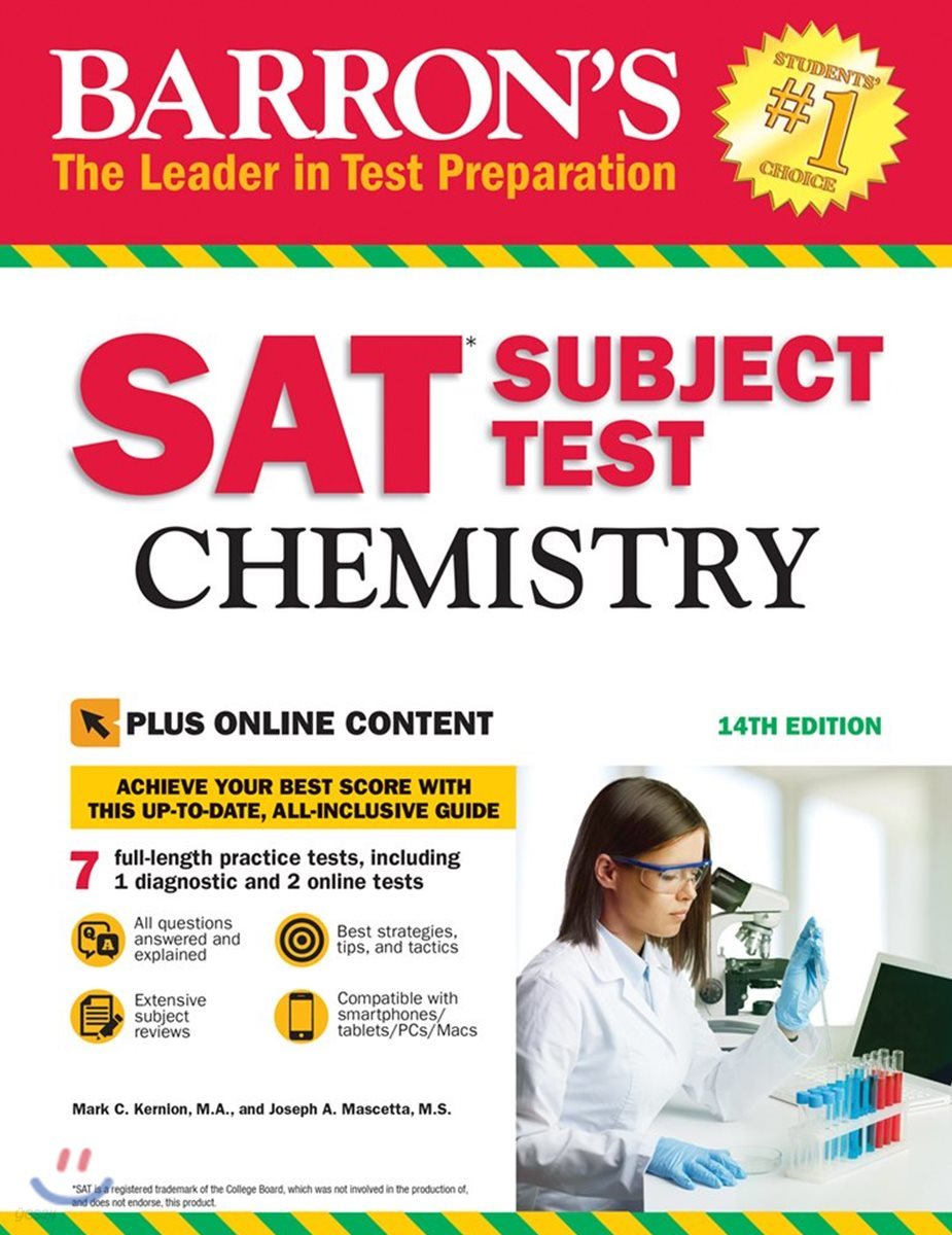 Barron&#39;s SAT Subject Test Chemistry 