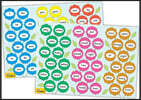 Jolly Phonics Tricky Word Posters (In Print Letters)