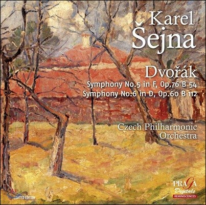 Karel Sejna 드보르작: 교향곡 5번, 6번 (Dvorak: Symphony Op.76 B54 & Op.60 B112)