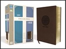 NIV, the Message, Parallel Bible, Leathersoft, Brown: Two Bible Versions Together for Study and Comparison