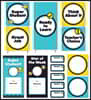 Aqua Oasis Behavior Clip Chart Mini Bulletin Board