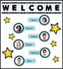 Aqua Oasis Welcome Bulletin Board