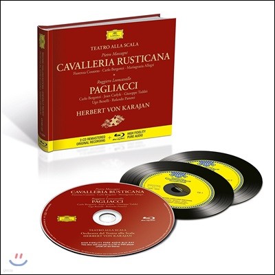 Herbert von Karajan 마스카니: 카발레리아 루스티카나 / 레온카발로: 팔리아치 - 카라얀 (Mascagni: Cavalleria Rusticana / Leoncavallo: Pagliacci)