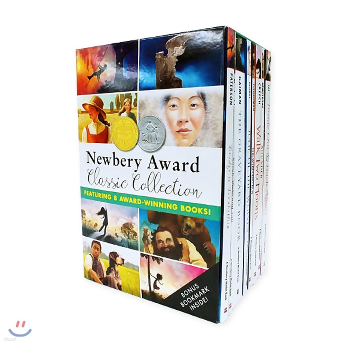 뉴베리 수상작 원서 8종 박스 세트 : Newbery Award Classic Collection : Featuring 8 Award -Winning Books Box Set
