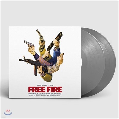 프리 파이어 영화음악 (Free Fire OST by Geoff Barrow & Ben Salisbury) [실버 컬러 2 LP]