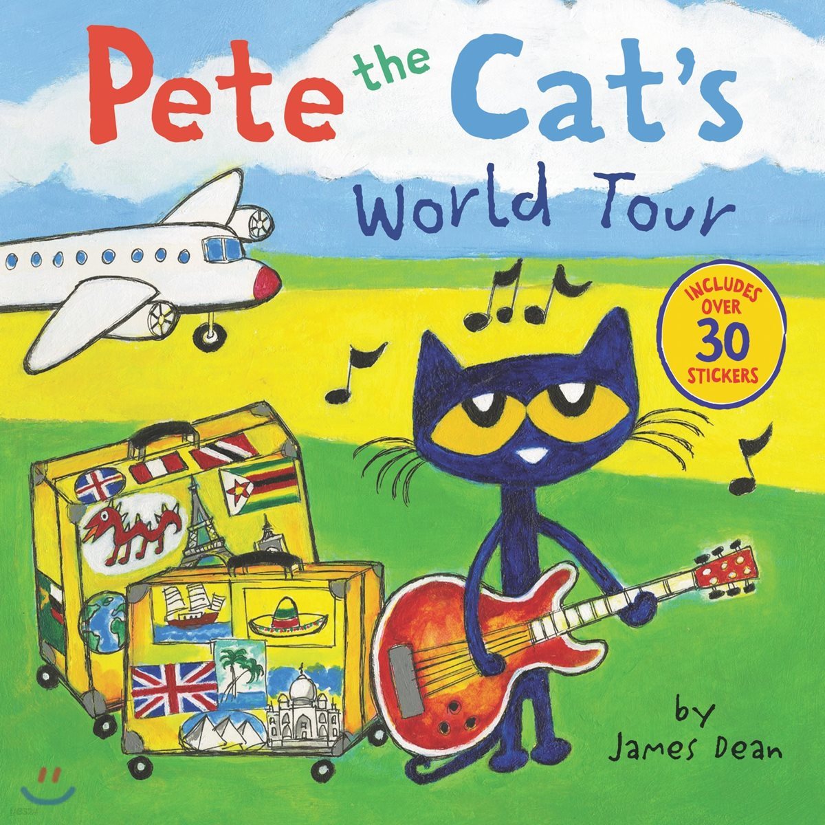 Pete the Cat&#39;s World Tour: Includes Over 30 Stickers!