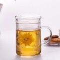 [RELEA] 내열유리 필터 티 머그컵 - 400ml