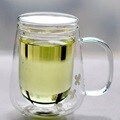 내열유리 뚜껑 머그컵 380ml