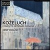 Kemp English 코젤루흐: 건반 소나타 전곡 12집 - 47~50번 [포르테피아노, 하프시코드 연주반] (Kozeluch: Complete Keyboard Sonatas 12)
