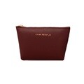 THINK ABOUT.W 레더 삼각 파우치 S Burgundy