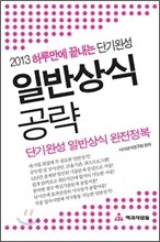 2013 하루만에 끝내는 단기완성 일반상식 공략