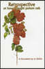 Retrospective or How I Caught Poison Oak