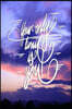 Your Only Limit Is You: 6x9 Inch Lined Breakthrough Success Journal/Notebook - Beautiful Sunset, Pink, Blue, Nature, Colorful, Calligraphy Art
