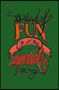 It's Kind Of Fun To Do The Impossible - Walt Disney: 6x9 Inch Lined Journal/Notebook - Impossible is Nothing, Nothing is Impossible - Green, Orange, C