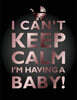 I Can't Keep Calm, I'm Having a Baby Notebook (8.5 X 11 Inches): A Classic 8.5x11 Inch Ruled/Lined Composition Book/Journal for the Expecting Mothers