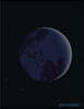 Sketchbook: Planet Earth Moon Shine: 110 Pages of 8.5 X 11 Blank Paper for Drawing, Doodling or Sketching (Sketchbooks)