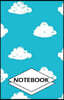 Notebook: Cloudy shy: Small Pocket Diary, Lined pages (Composition Book Journal) (5.5" x 8.5")