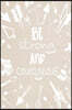Pastel Chalkboard Journal - Be Strong and Courageous (Fawn): 100 Page 6 X 9 Ruled Notebook: Inspirational Journal, Blank Notebook, Blank Journal, Line